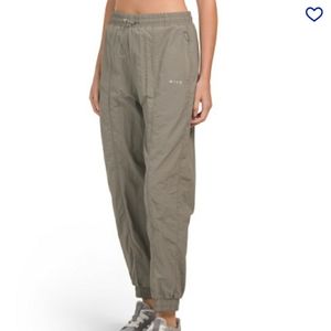 Wilo The Label women's Sage Parachute Pants.